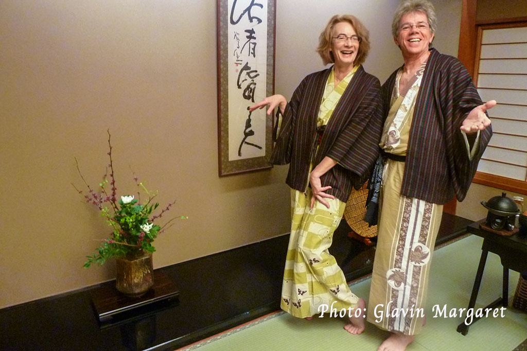 Séance de photo au Minami Ryokan de Takamatsuri Onsen