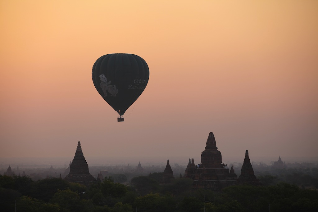 Depuis la terrasse supérieure de notre monastère