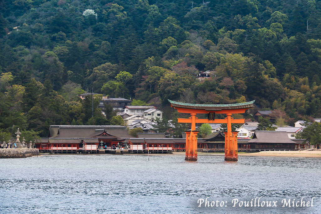 Le Torii flottant du sanctuaire de Itsukushima, Miyajima