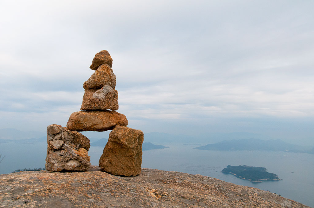 Au sommet du Mt. Misen, Miyajima