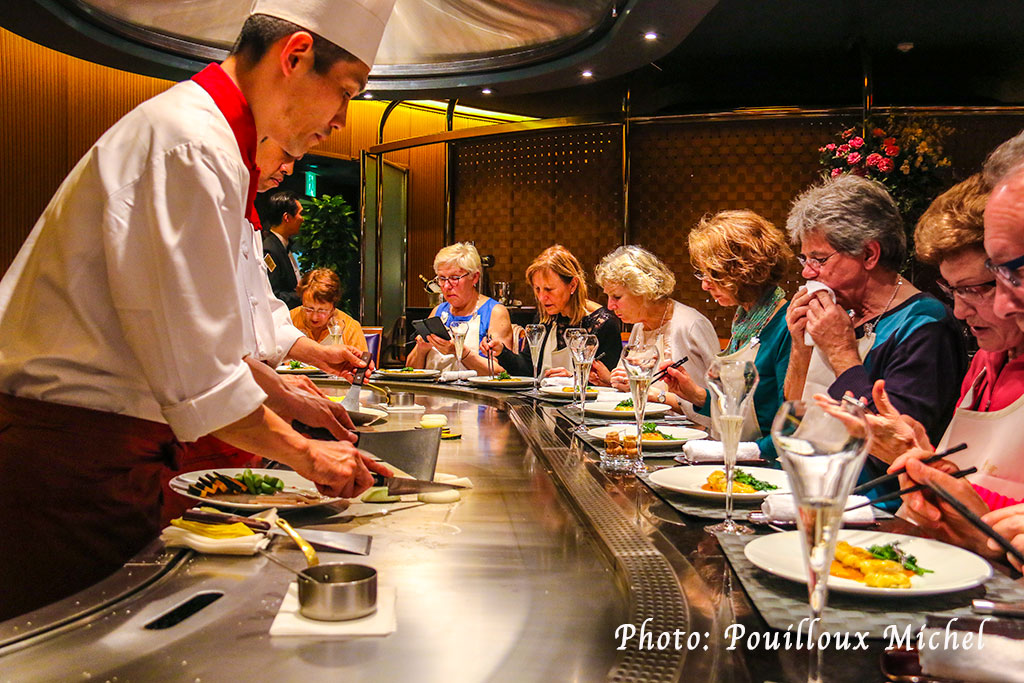 Teppan-yaki, notre dernier dîner au Japon