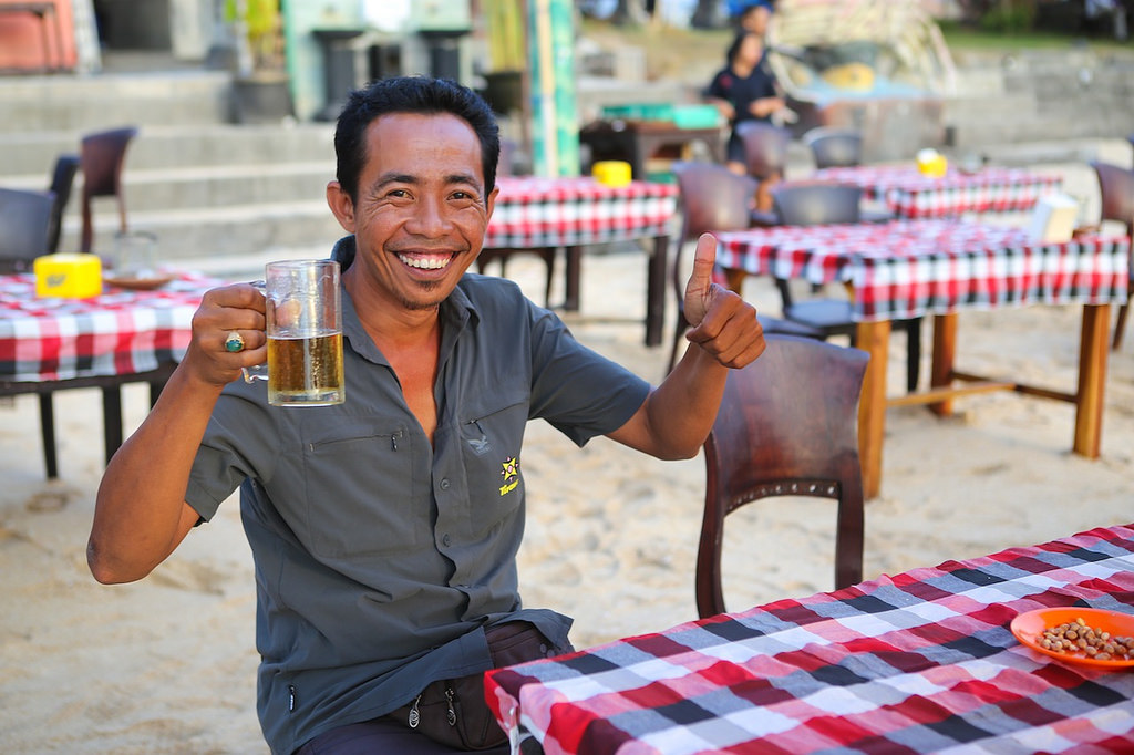 Notre guide balinais, Nyoman