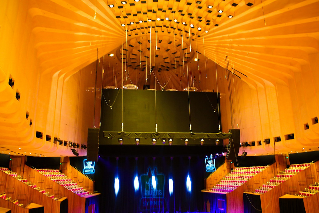 L'intérieur de l'Opéra de Sydney
