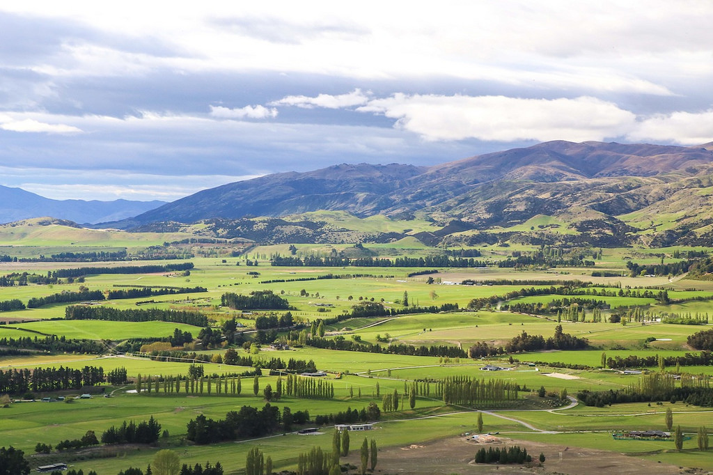 Paysage depuis le sommet de Mt Iron