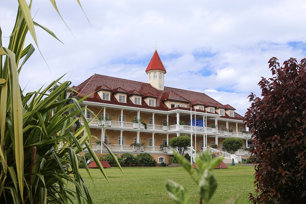 La cathédrale de Papeete