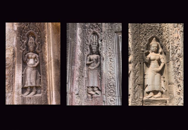 Autour d'Angkor Vat et de Ta Prohm