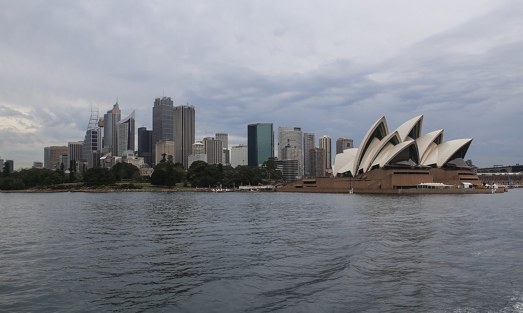 La baie de Sydney et son célèbre Opéra 