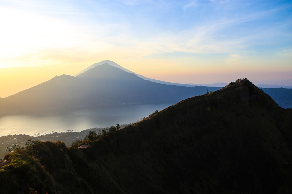 Au sommet du Batur