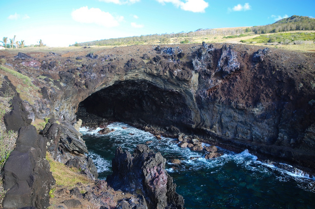 Un lava tube