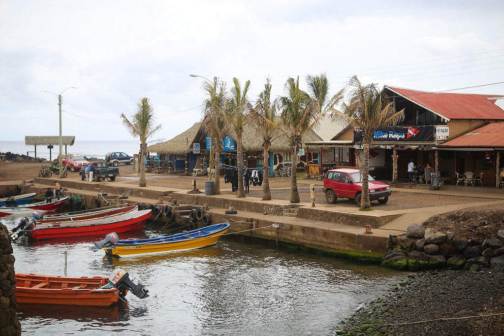 Le port de Hanga Roa