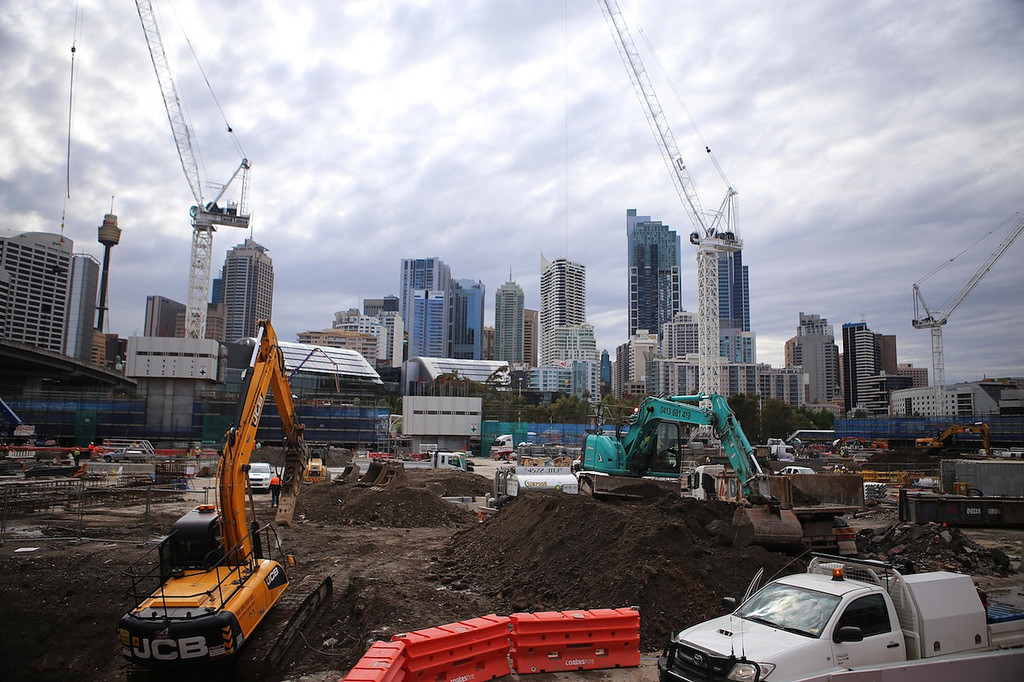 Dans le nouveau quartier de Darling Harbour