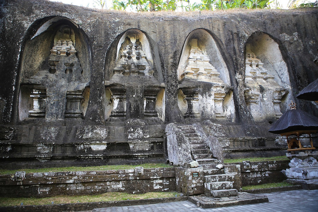 Bas relief à Gunung Kawi