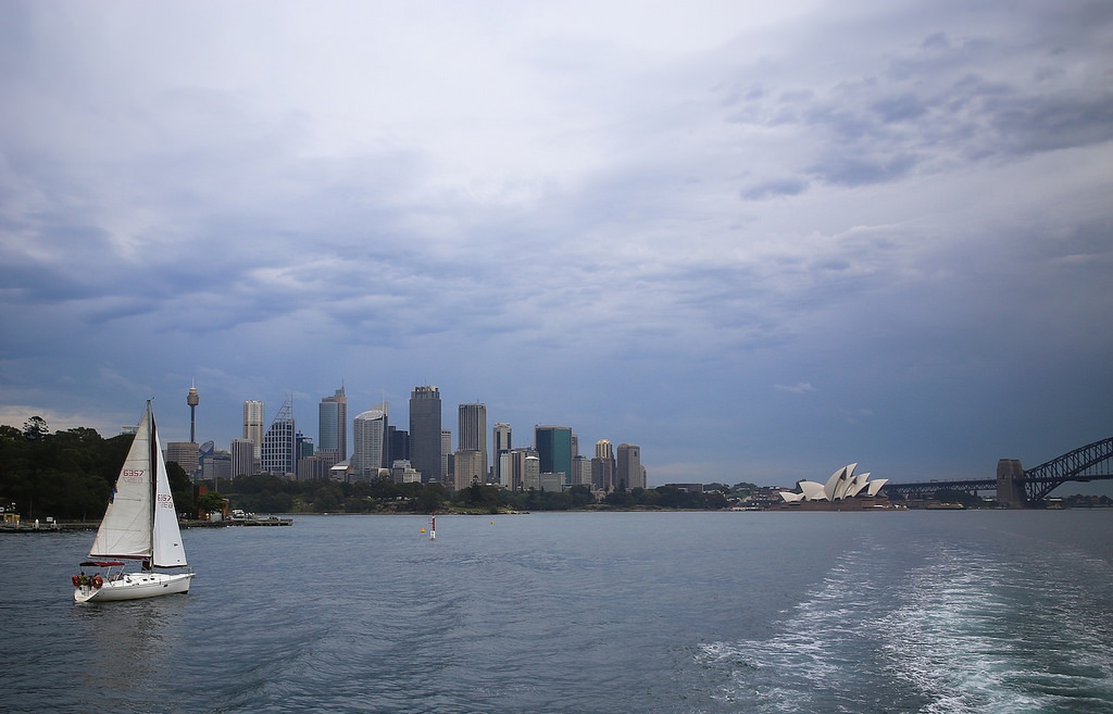 La baie de Sydney et son célèbre Opéra 