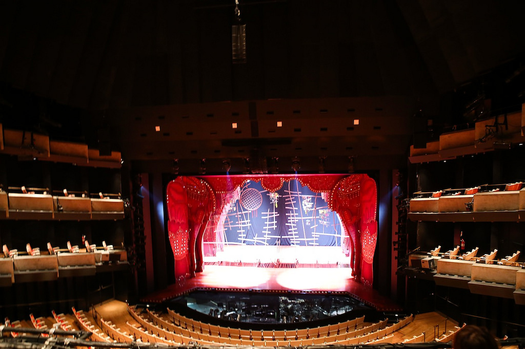 L'intérieur de l'Opéra de Sydney