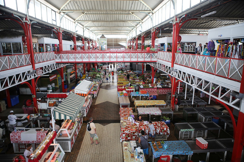 Le marché de Papeete