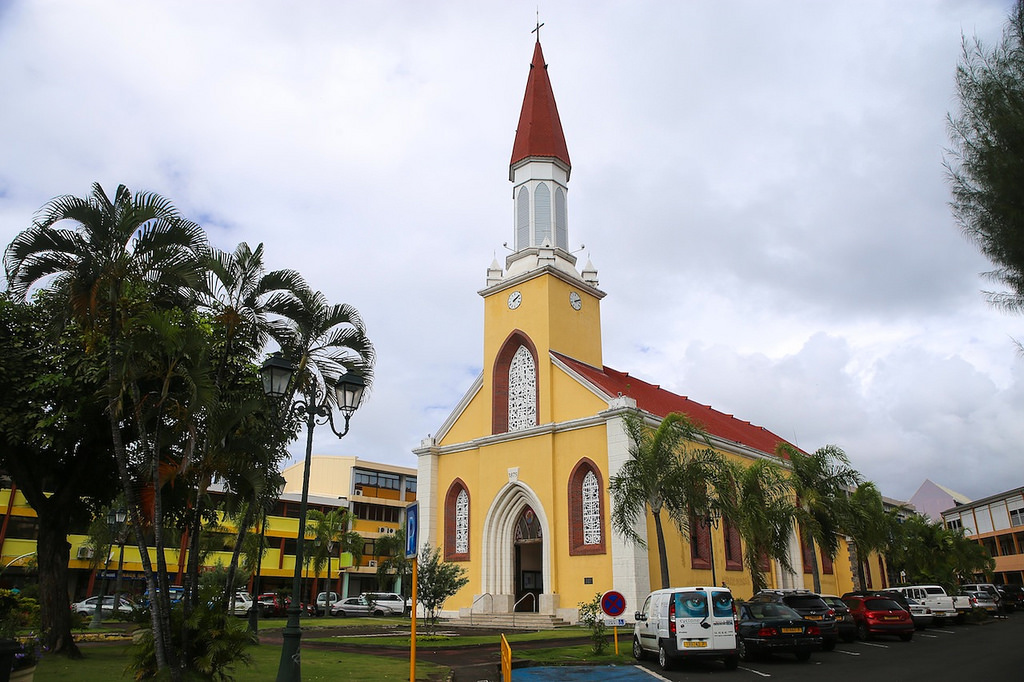 La cathédrale de Papeete