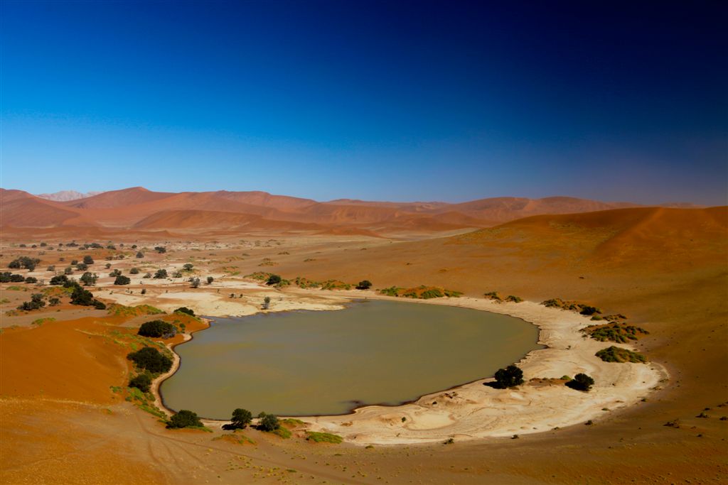 Sossusvlei ... est en eau cette année !