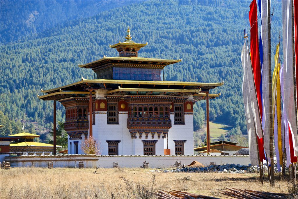 Le nouveau temple édifié par la reine mère