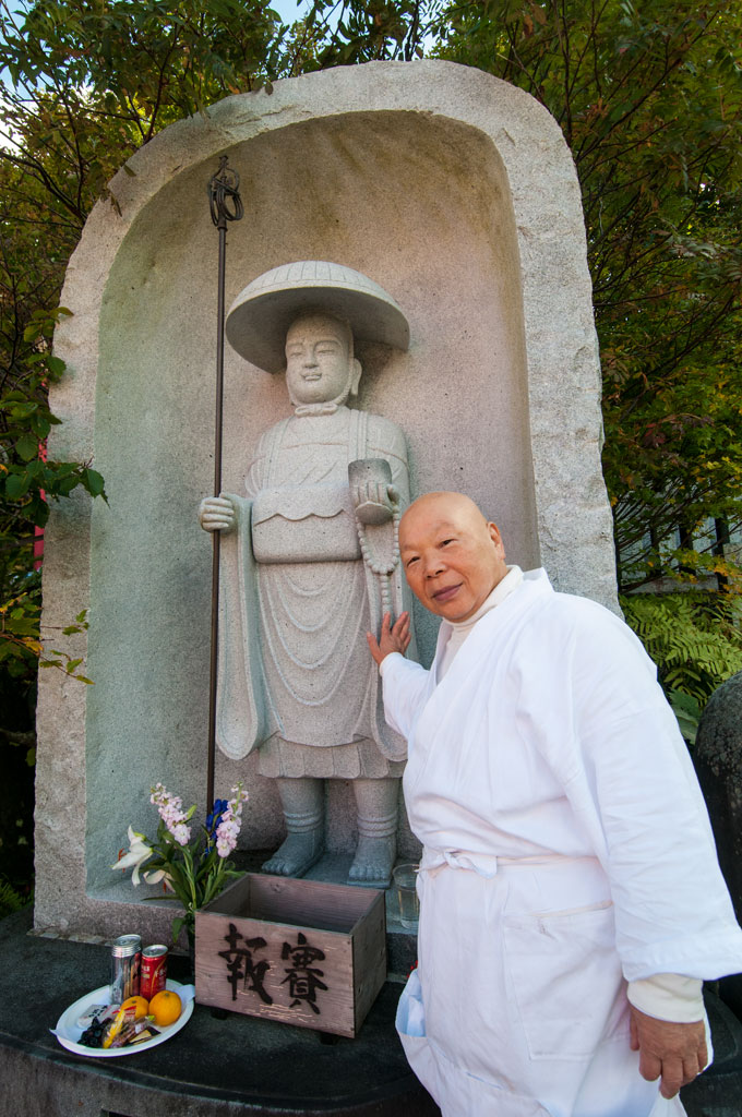 Rencontre avec une femme moine bouddhiste, Yudono-san