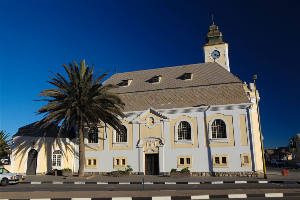 Une église à Swakopmund