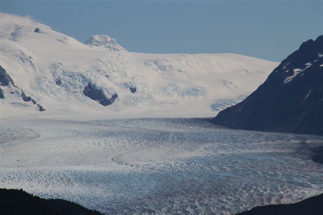 Détails sur le glacier Grey