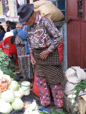 Jour de marché à Chichicastenango