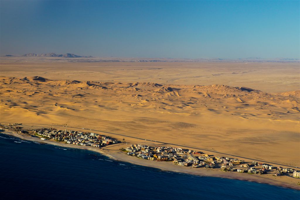 Nouvelle ville entre Walvis et Swakopmund