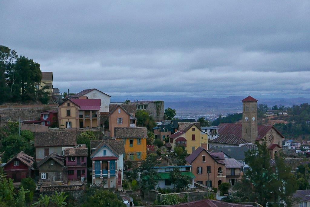 Le quartier historique de la ville haute de Tana 