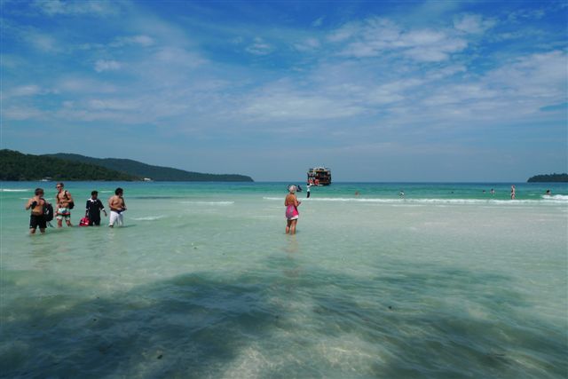 Un bateau pour Koh Rong Samloem