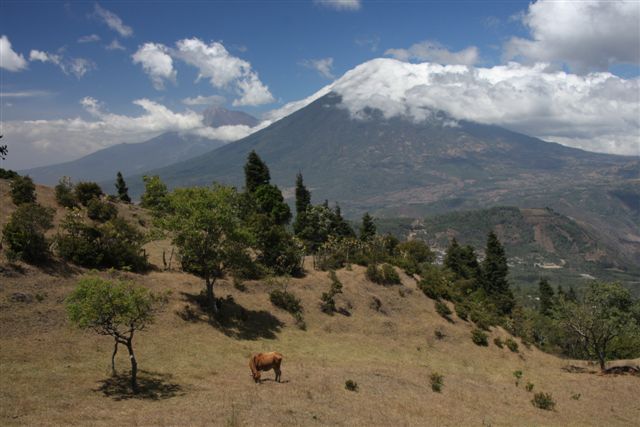 Arrivée au Guatemala et départ pour le volcan Pacaya