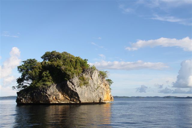 Transparence de l'eau - Arrivée dans la réserve de Raja Ampat