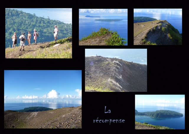 Aube au pied du volcan - Ascension du Gunung Api