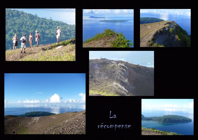 Aube au pied du volcan - Ascension du Gunung Api