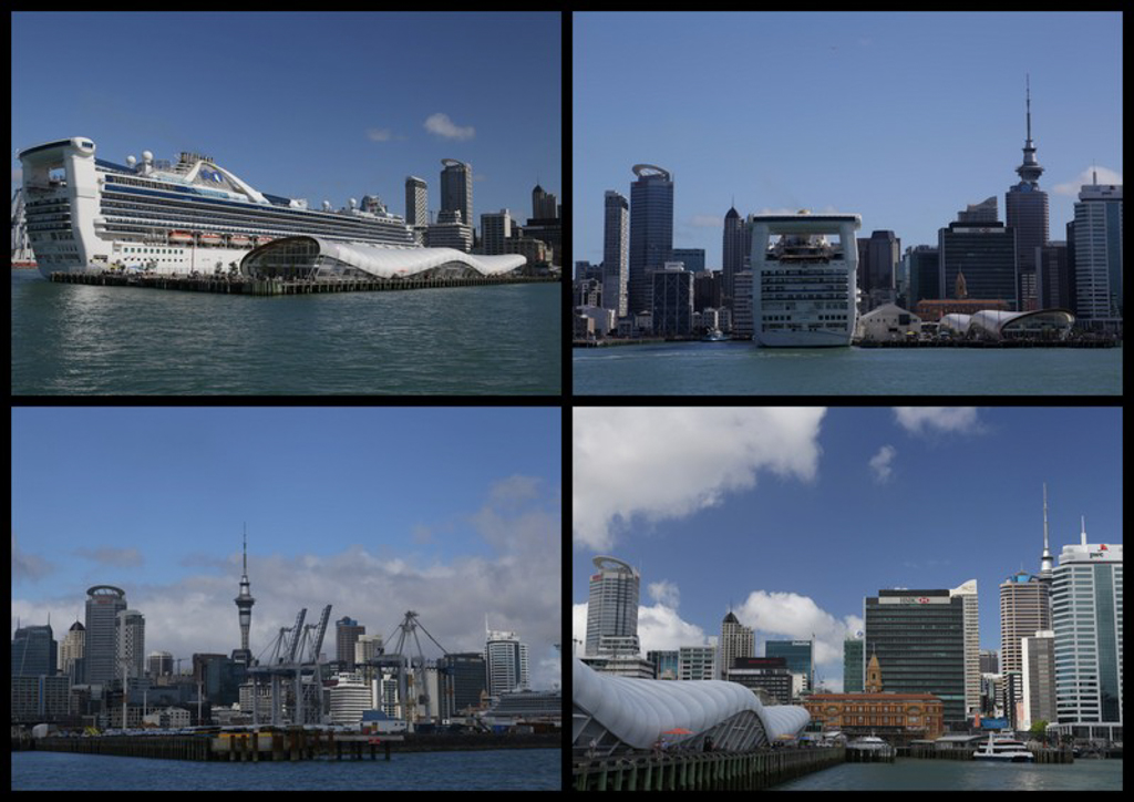 Le port d'Auckland