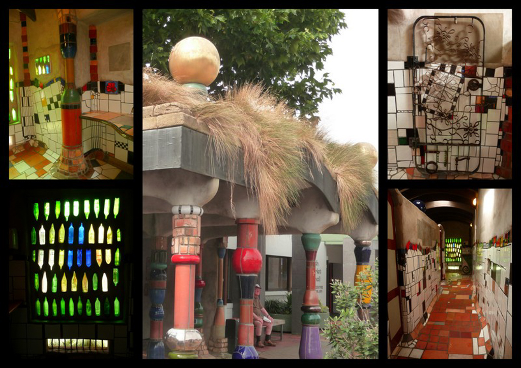 Les toilettes publiques de Kawakawa