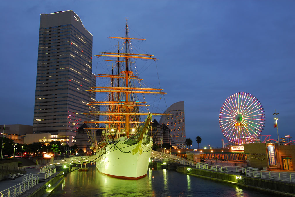 Nippon Maru, le bateau-musée de Minato Mirai à Yokohama