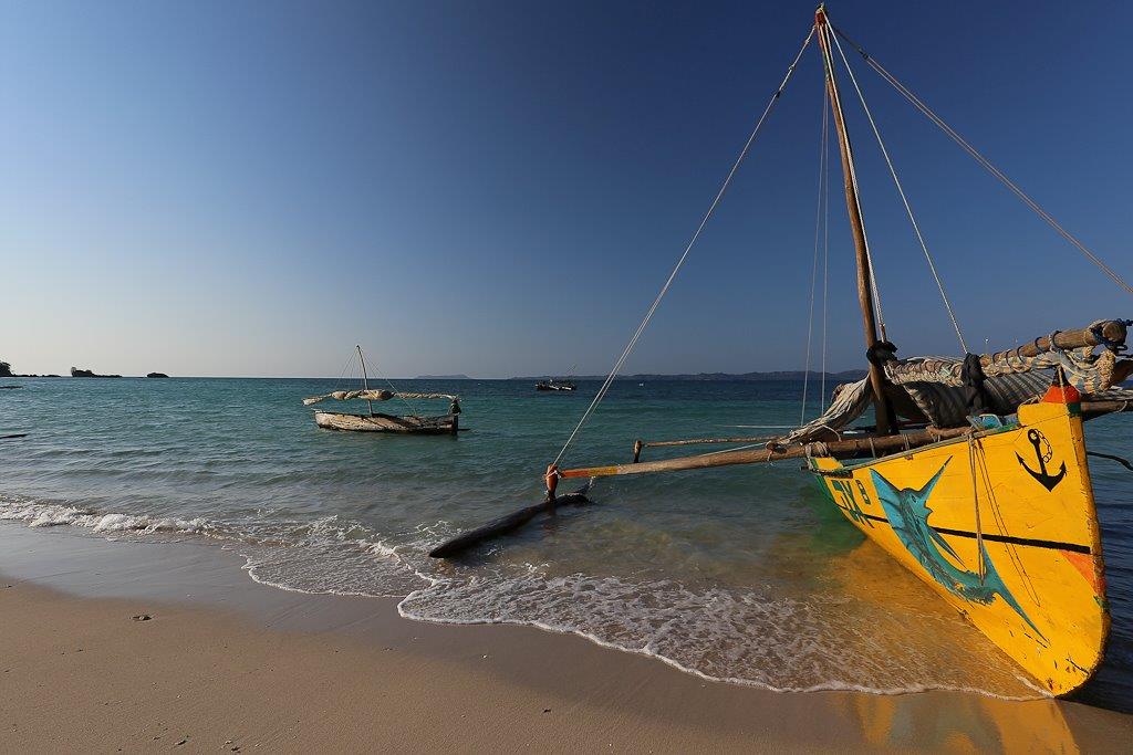 Pirogue traditionnelle de Vezo, peuplade de la mer