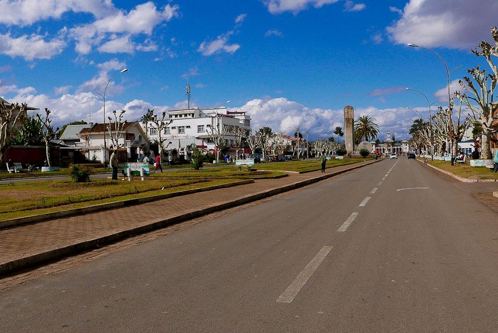 Les grandes avenues d'Antsirabe