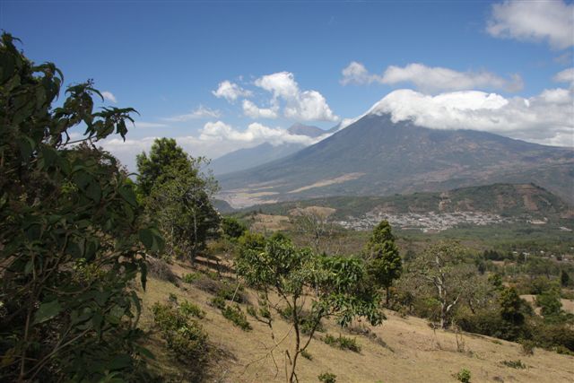 Arrivée au Guatemala et départ pour le volcan Pacaya