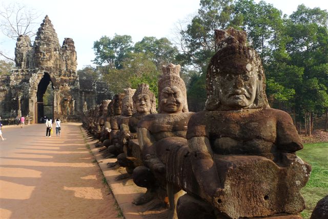Angkor Thom en vélo