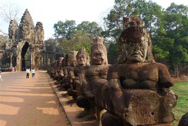 Angkor Thom en vélo