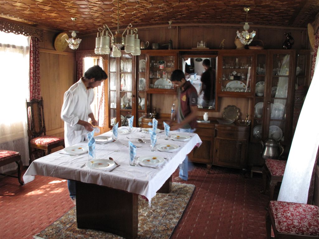 Notre salle à manger - Cap pour Srinagar