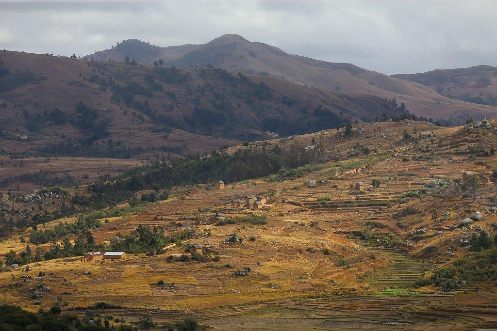 Les hauts plateaux aux environs de Soatanana