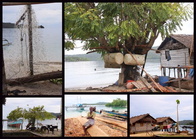 Sur l'île de Kawe - Entre Wayag et Minyaifun