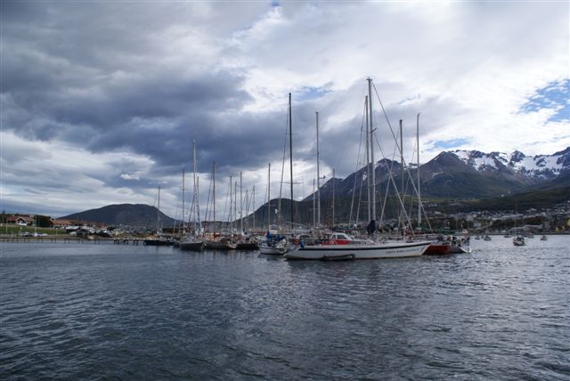 arrivée à Ushuaia