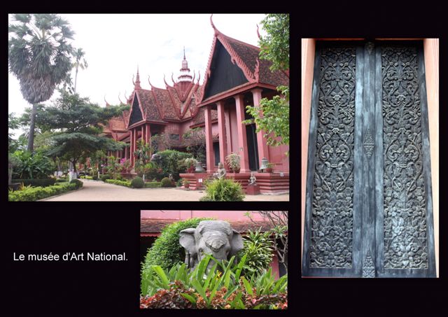 Palais Royal, salle de réception - Entre Phnom Penh et Kampong Cham