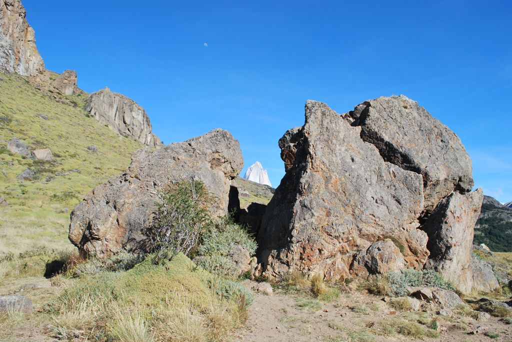 Première vision du Fitz Roy