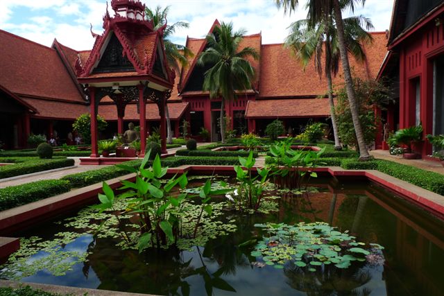 Palais Royal, salle de réception - Entre Phnom Penh et Kampong Cham
