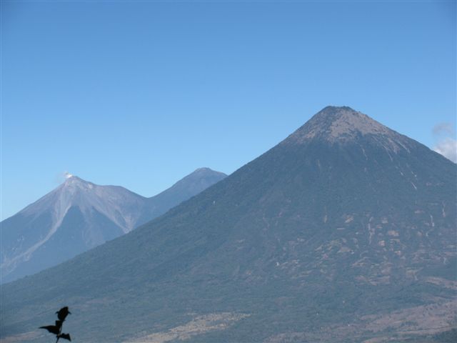 Arrivée au Guatemala et départ pour le volcan Pacaya