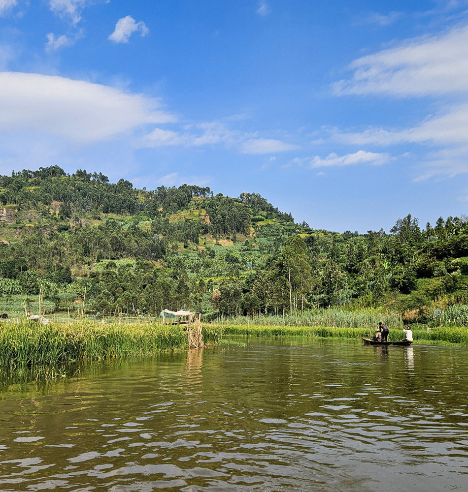 Canoé sur la rivière Mukungwa - Rwanda